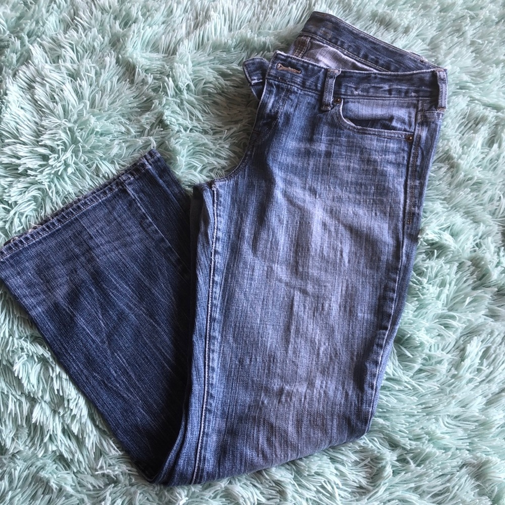 Express boot cut jeans